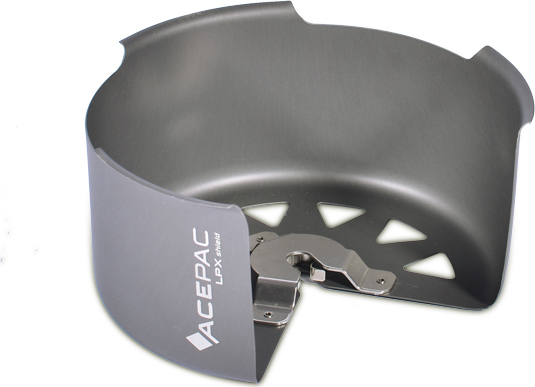 Závětří na vařič ACEPAC LPX Shield šedá
