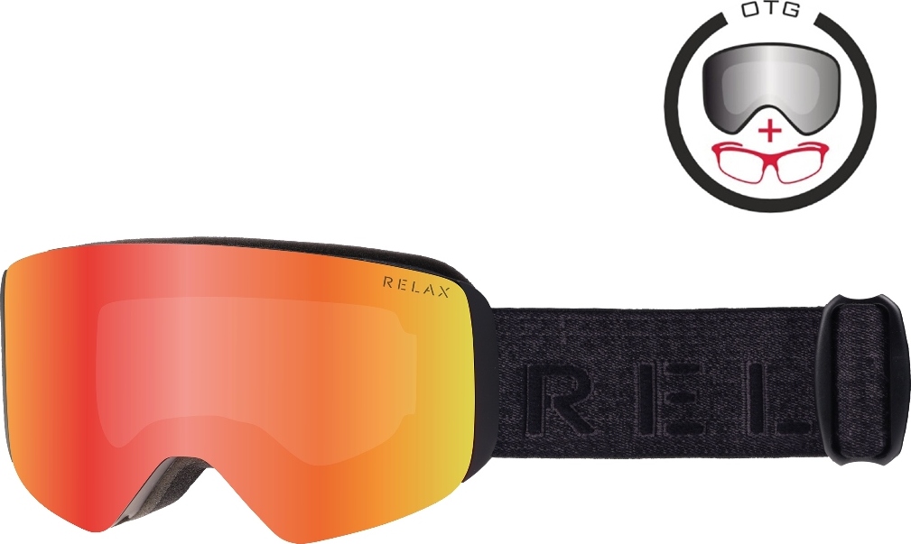 Levně Juniorské lyžařské brýle RELAX Glow HTG73B