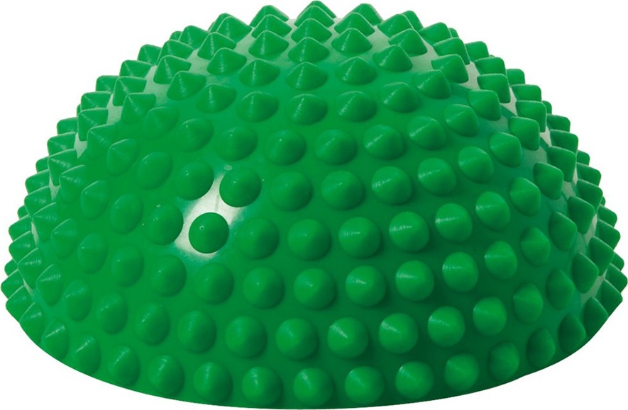 Balanční polokoule JAKOBS Senso Balance Igel s výst. 16 cm zelená