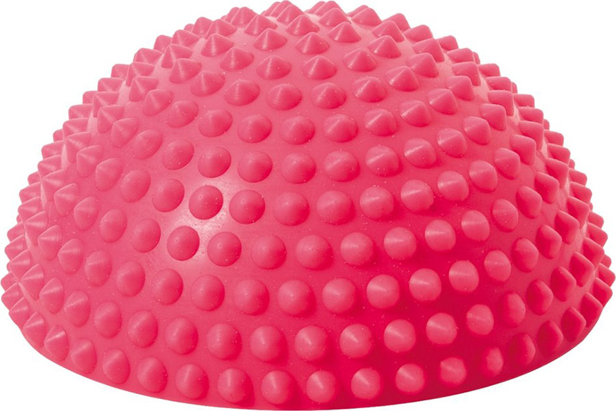 Balanční polokoule JAKOBS Senso Balance Igel s výst. 16 cm růžová