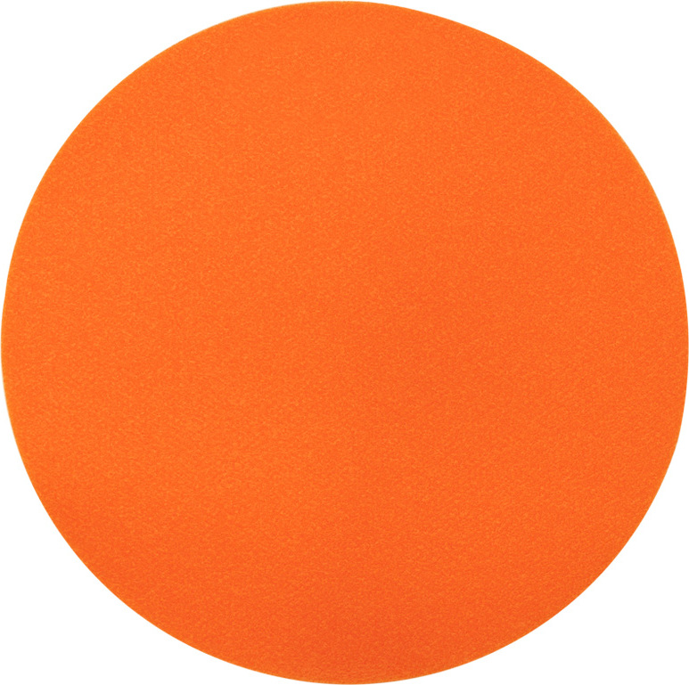 Sedátko kulaté YATE bez ucha 1-vrstvé, pr. 35 cm oranžové
