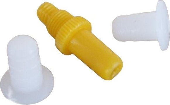 Sada 2 zátek a nafukovacího nástavce k míčům LEDRAGOMMA TONKEY