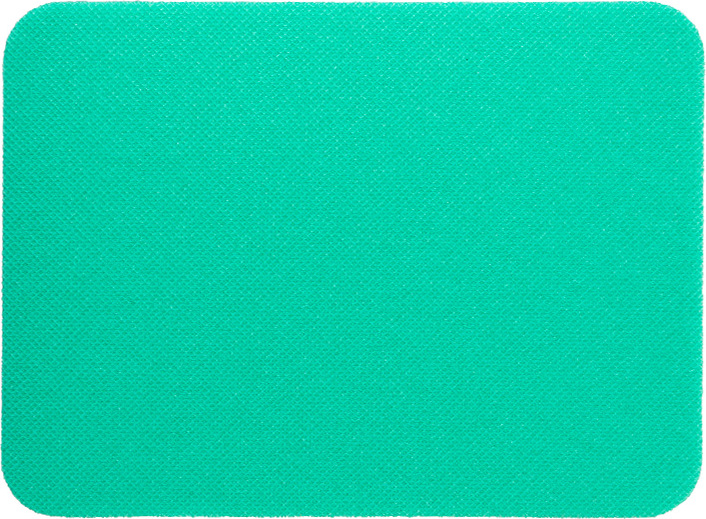 Sedátko YATE 307x220x12 mm zelená / černá - bez ucha
