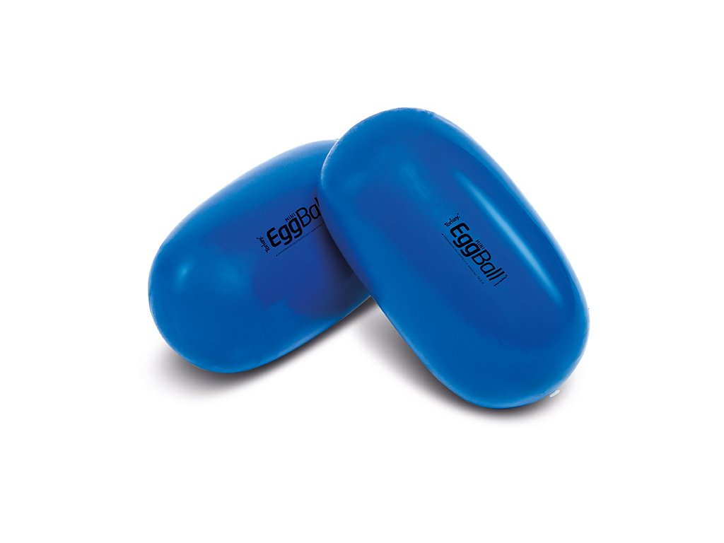 Standard míč oválný LEDRAGOMMA TONKEY EGG BALL 18x36 cm modrá