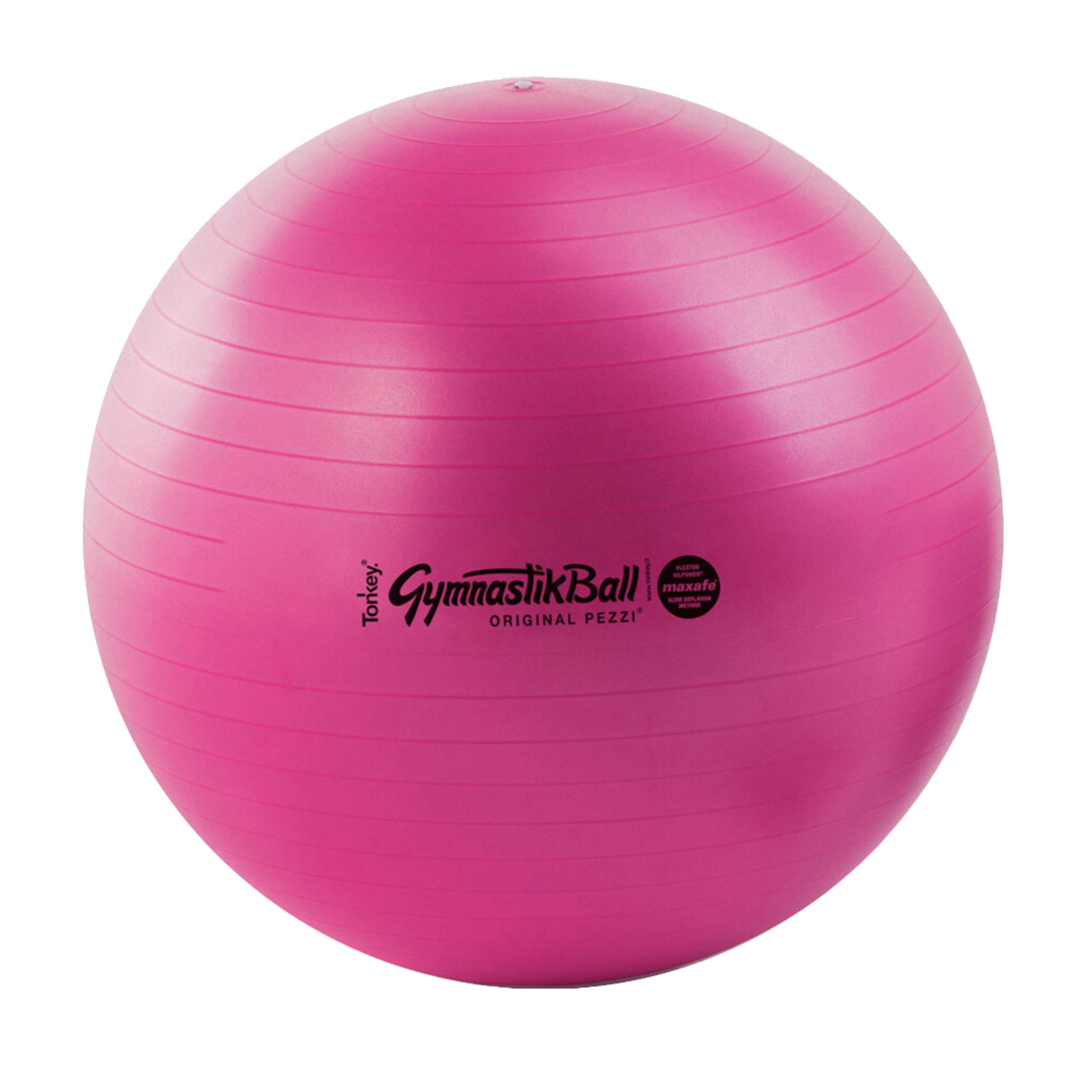 Ledragomma Gymnastik Ball Maxafe 75 cm - růžová
