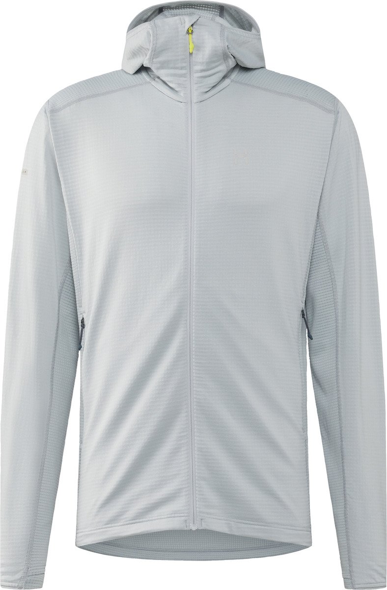 Pánská technická mikina Haglöfs L.I.M Mid Multi Hood - šedá Velikost: M
