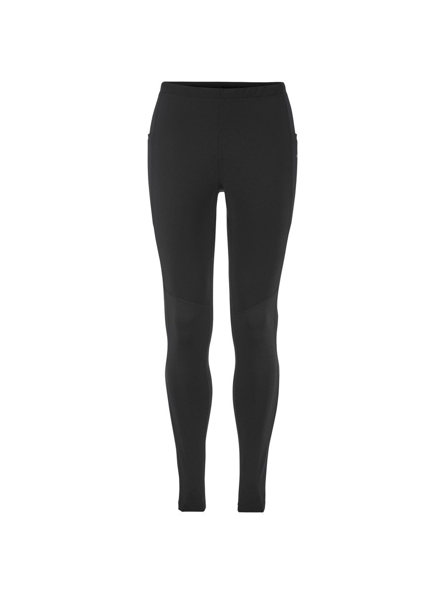 Pánské elastické kalhoty CRAFT Essence Warm Wind Tights - černá Velikost: M