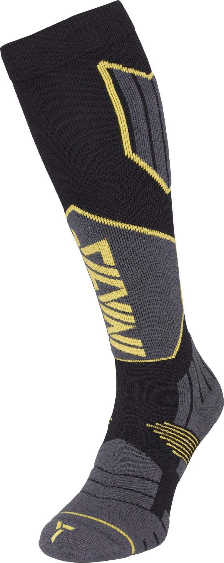 Unisex ponožky silvini ricalde černá/lemotková 35-38