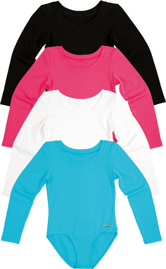Dětský gymnastický dres LITEX Velikost: 158, Barva: růžová