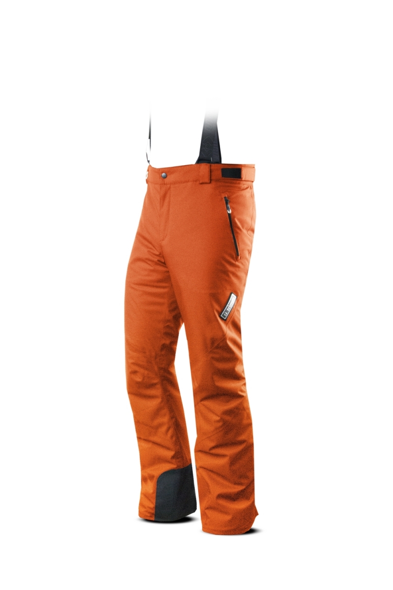 Pánské lyžařské kalhoty TRIMM Derryl orange Velikost: XL