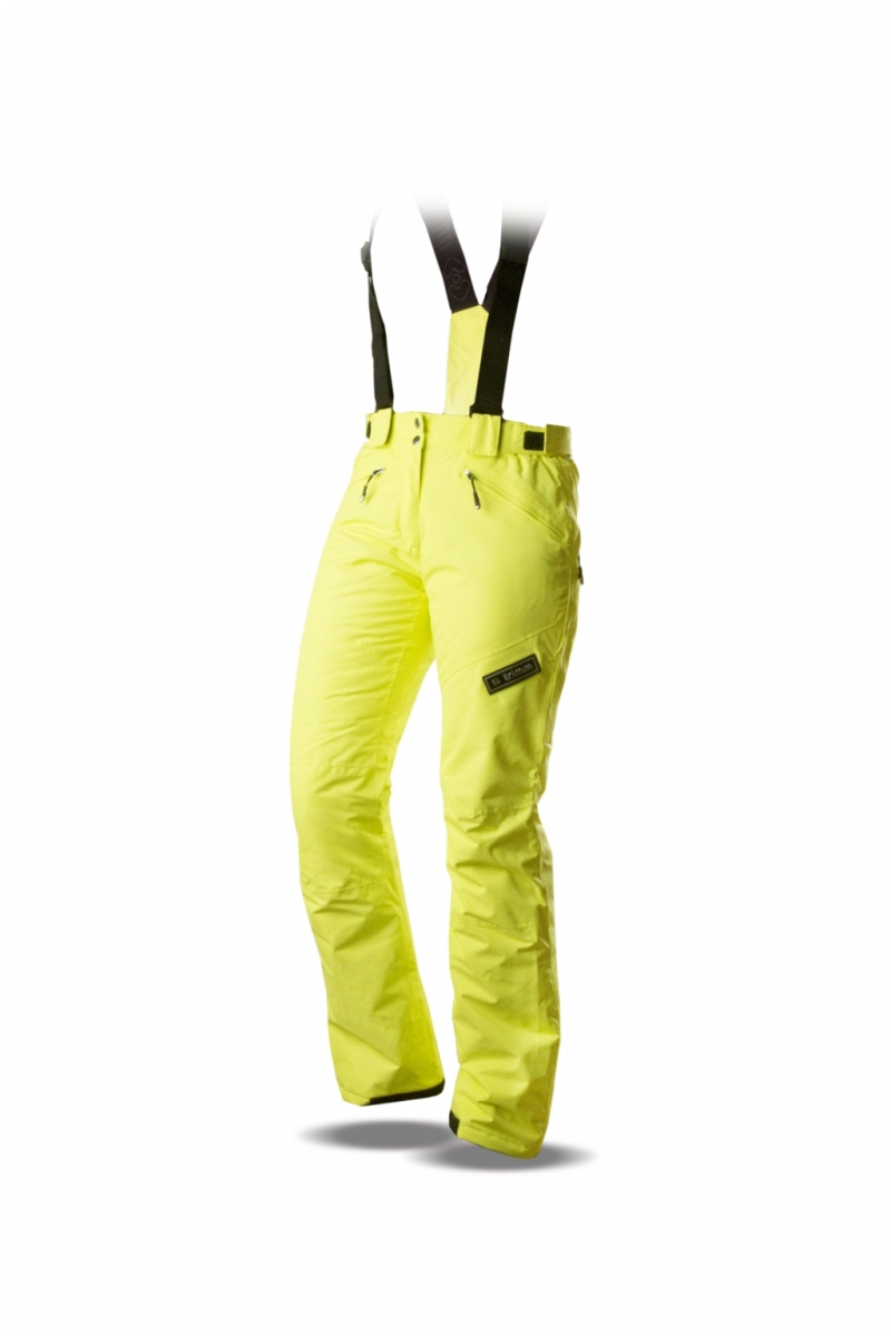 Dámské lyžařské kalhoty TRIMM Tiger Lady lemon Velikost: XXL