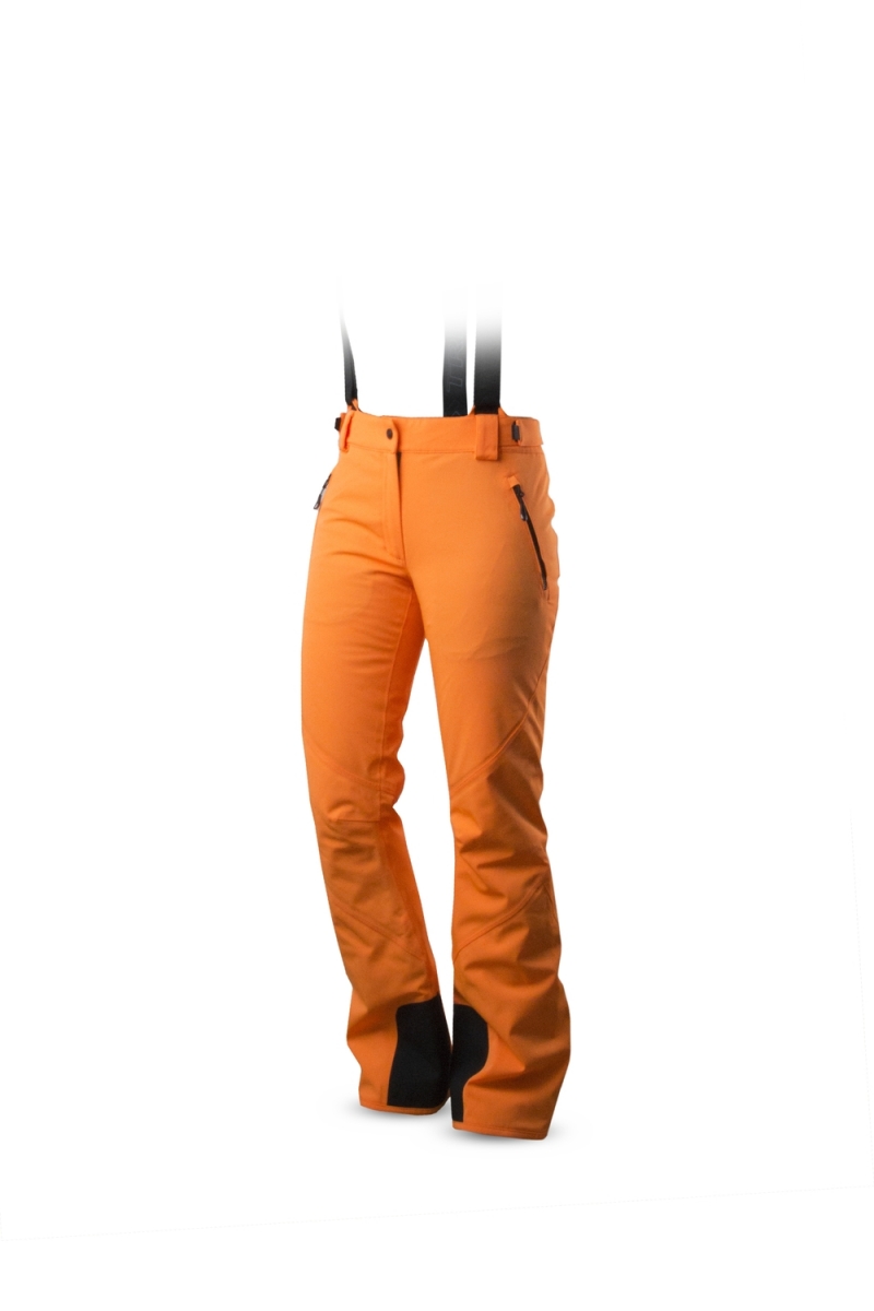 Dámské lyžařské kalhoty TRIMM Darra orange Velikost: XL