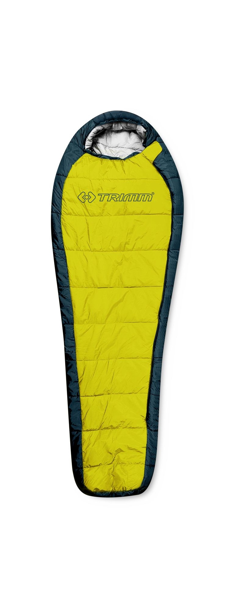 Spacák TRIMM Highlander žlutý Barva: lagoon/ lemon, Velikost: 195 cm, Orientace zipu: Levý