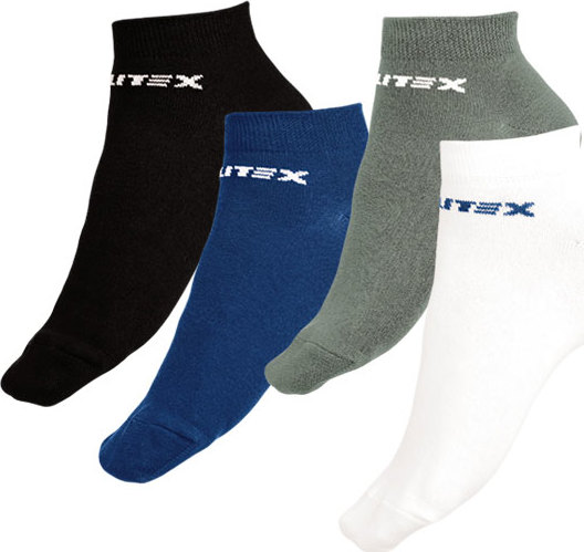 Ponožky nízké LITEX Velikost: 26-27, Barva: Bílá