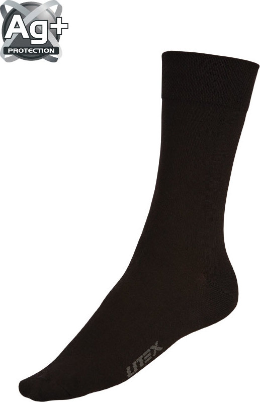 Pánské elastické ponožky LITEX Velikost: 30-31, Barva: černá