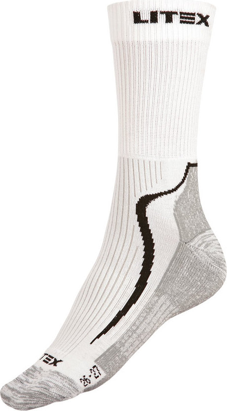 Outdoor ponožky LITEX Velikost: 30-31, Barva: Bílá