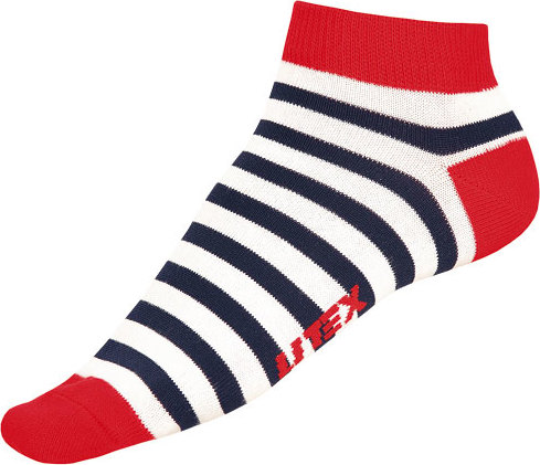 Designové ponožky nízké LITEX Velikost: 26-27, Barva: pruhy