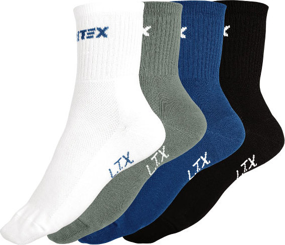 Ponožky LITEX Velikost: 24-25, Barva: Bílá
