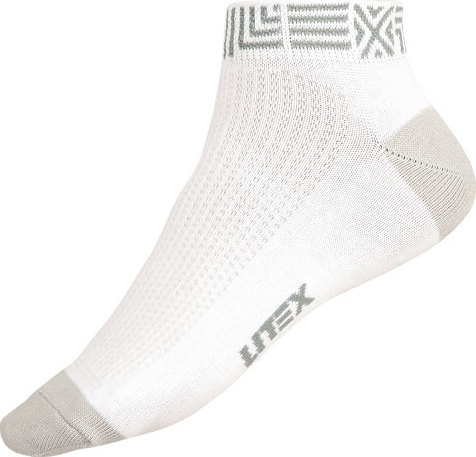 Sportovní ponožky nízké LITEX Velikost: 24-25, Barva: Bílá