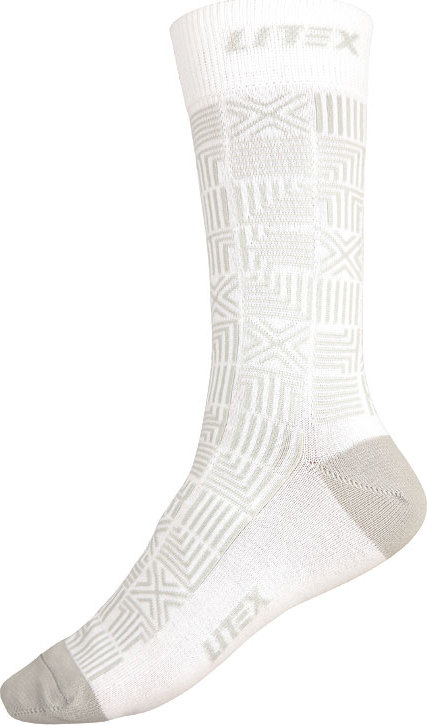 Designové ponožky nízké LITEX Velikost: 24-25, Barva: Bílá