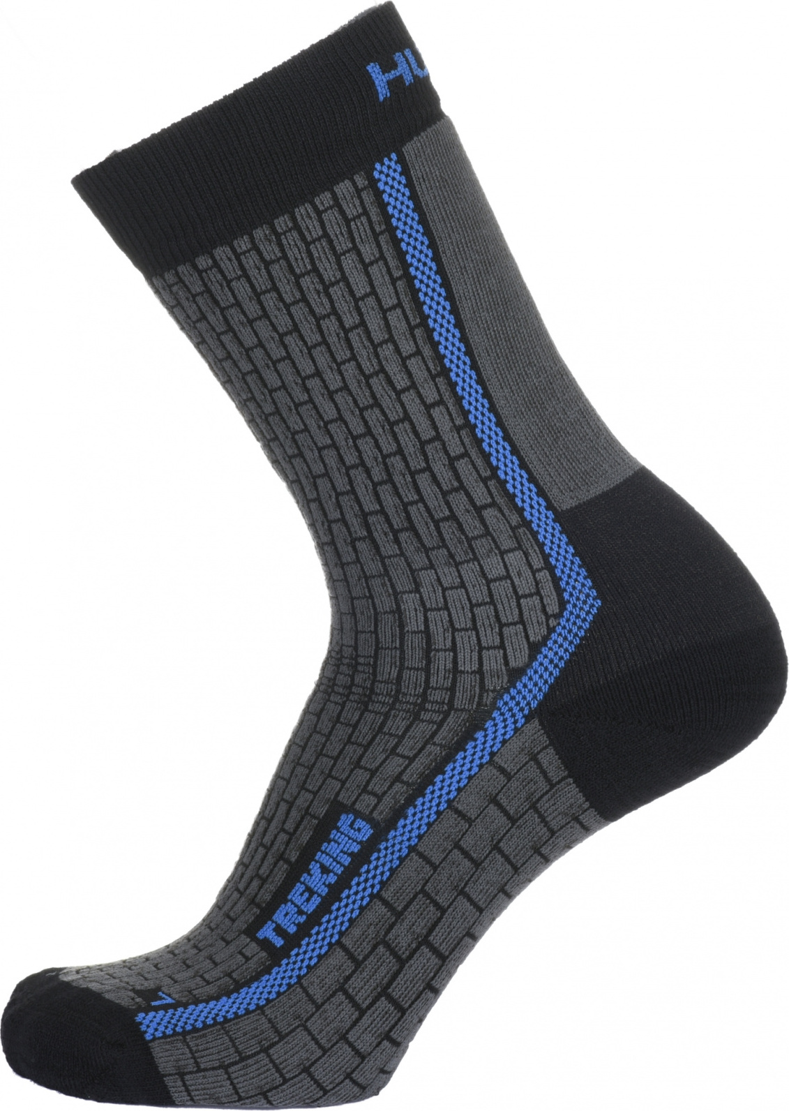 Ponožky HUSKY Treking antracit/modrá Velikost: M (36-40)