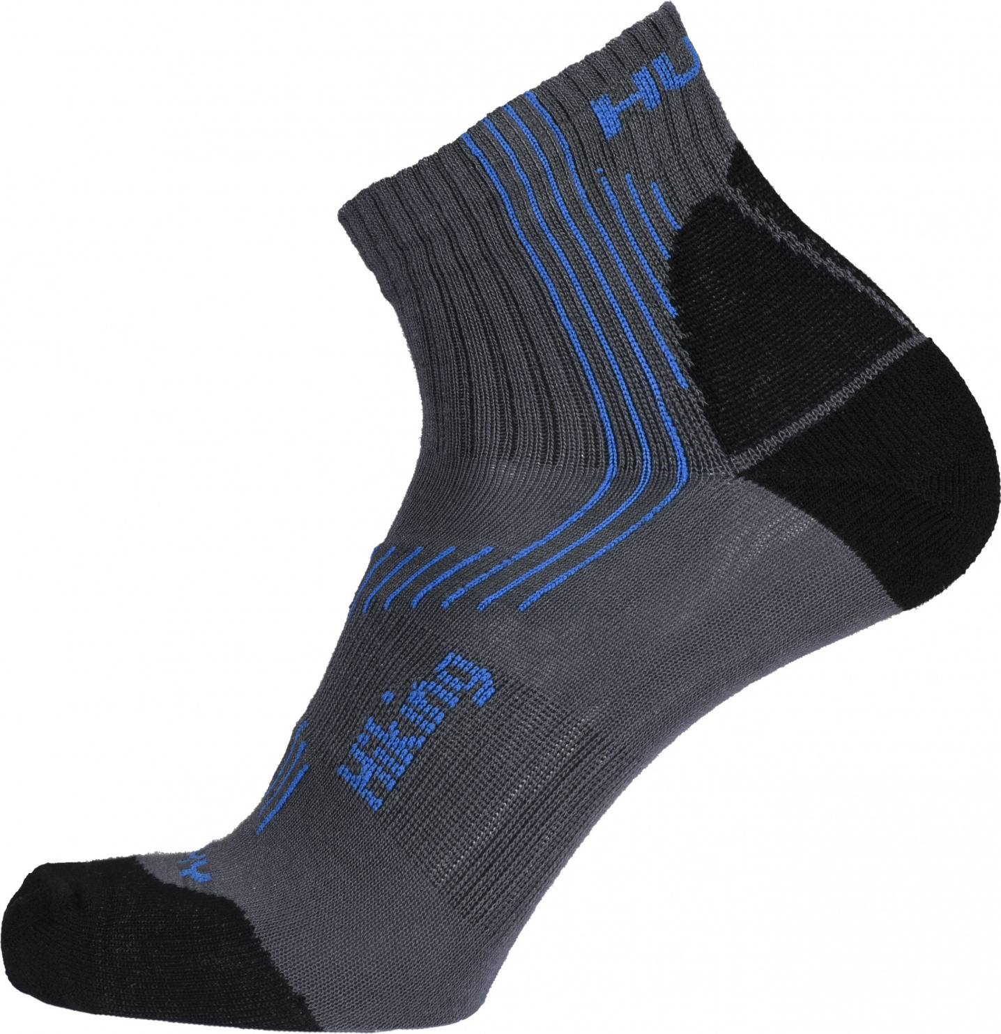 Ponožky HUSKY Hiking šedá/modrá Velikost: L (41-44)