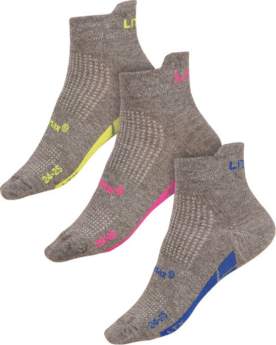 Sportovní ponožky LITEX CoolMax Velikost: 24-25, Barva: reflexně zelená