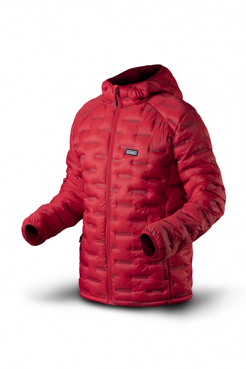 Pánská bunda TRIMM Trail red Velikost: XL