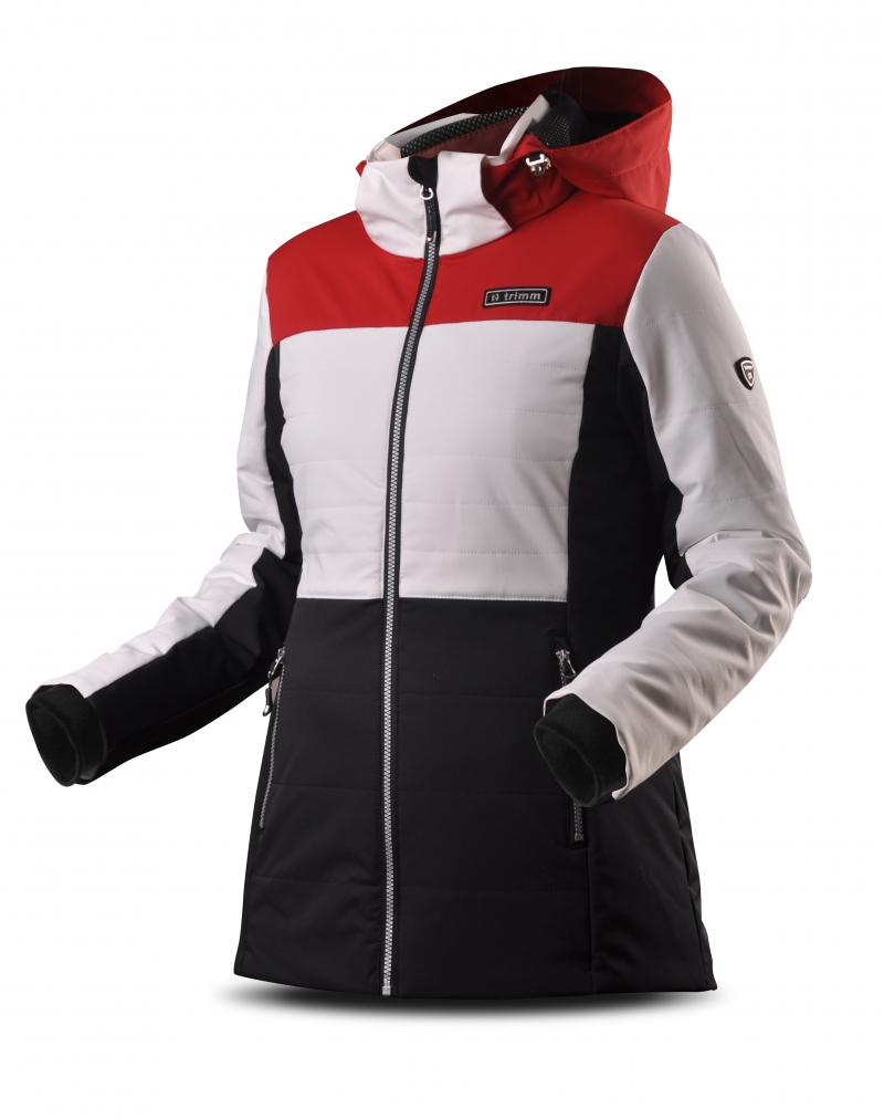Dámská lyžařská bunda TRIMM Gira red/white/black Velikost: XS