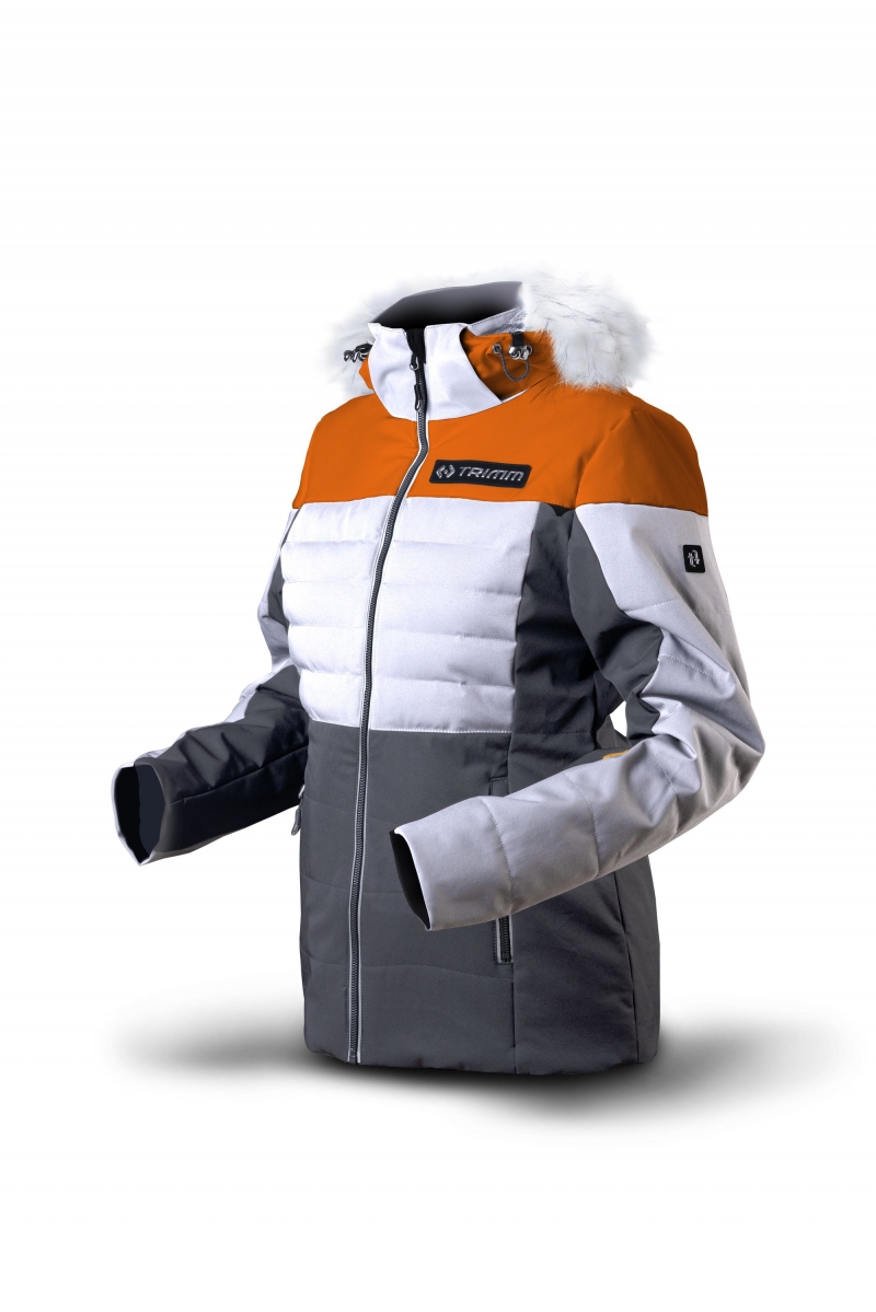 Dámská lyžařská bunda TRIMM Gira signal orange Velikost: L