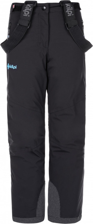 Dětské lyžařské kalhoty KILPI Team pants-j černá Velikost: 122