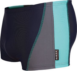 Pánské plavky boxerky LITEX modré Velikost: 48