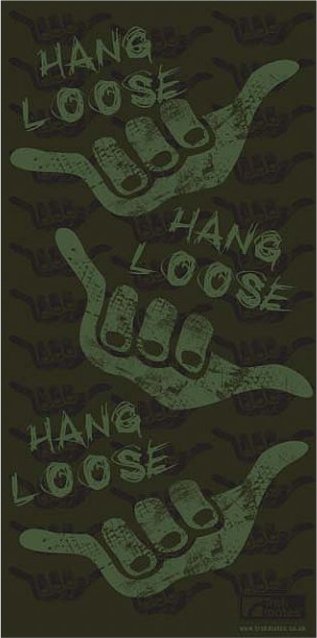 Šátek YATE Trekmates Choob Hang Loose Olive