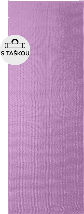 Yoga Mat YATE + taška růžová