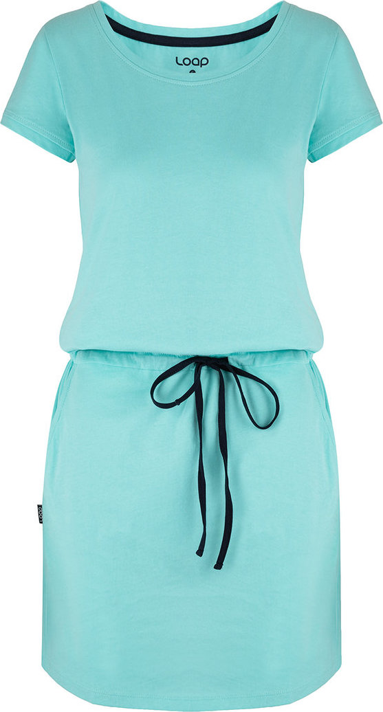 Dámské sportovní šaty LOAP Banny modré Velikost: XS