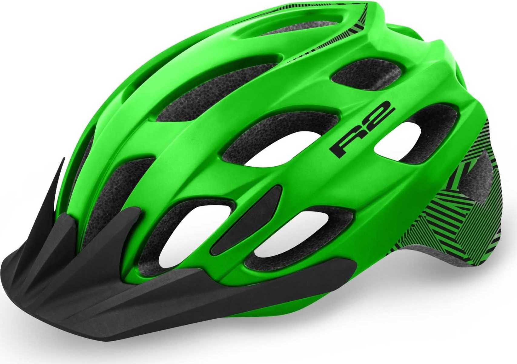 Cyklistická helma R2 Cliff zelená Velikost: M