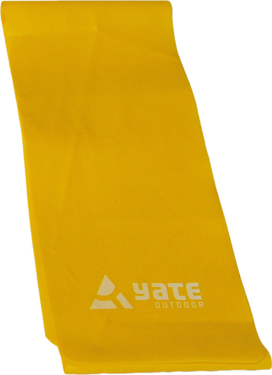 Cvičební pás YATE Fit Band měkký/žlutý