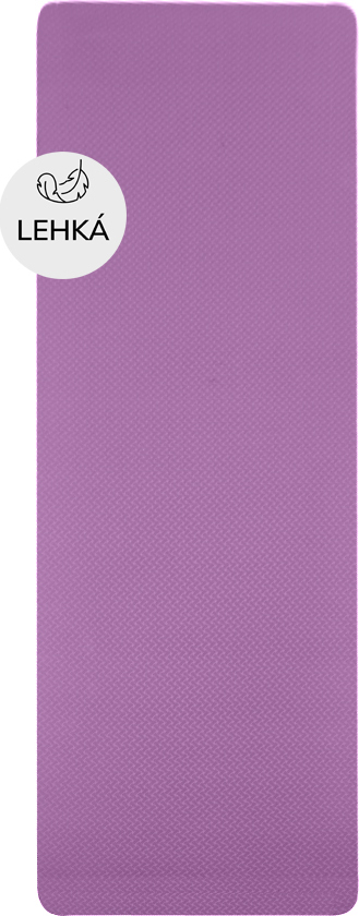 Levně Yoga Mat YATE dvouvrstvá růžová/fialová