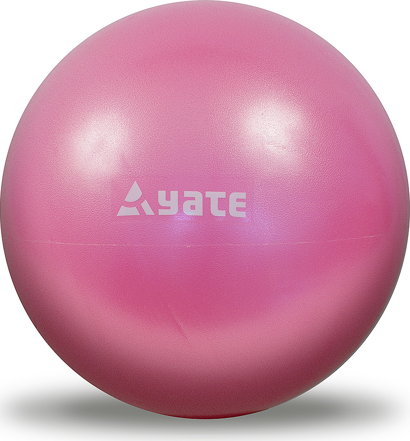 Gymnastický míč YATE Over Gym Ball - 26 cm růžový