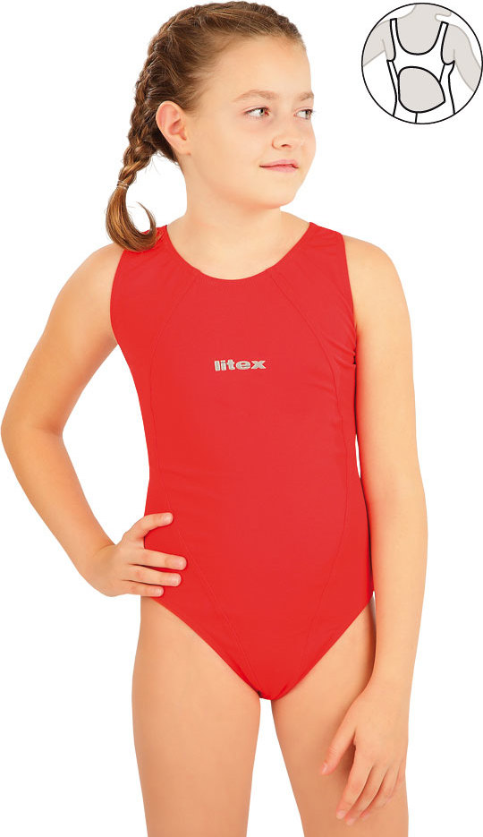 Dívčí jednodílné sportovní plavky LITEX Velikost: 146
