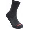 Ponožky SENSOR Expedition merino černá/červená (Barva černá, Velikost 9/11)
