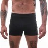 Pánské merino boxerky SENSOR df černá (Velikost L, Barva černá)