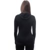 Dámská mikina SENSOR Merino upper mountains černá (Velikost L, Barva černá)