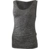 Dámské funkční tílko LASTING Muk šedý melír (Velikost L/XL)