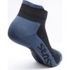 Ponožky SENSOR Race coolmax invisible černá/modrá (Barva modrá, Velikost 3/5)