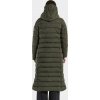 Dámský zateplený kabát DIDRIKSONS Stella zelený