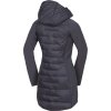 Dámská dlouhá zateplená bunda NORTHFINDER Reyna šedá (VELIKOST XL)