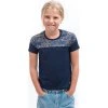 Dětské funkční triko SENSOR Coolmax Impress deep blue/blue bikes (Barva modrá, Velikost 100)
