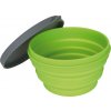 Skládací miska s víčkem HUSKY Tweexy L zelená