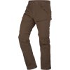 Pánské funkční kalhoty 2v1 NORTHFINDER Johnny hnědé (VELIKOST 3XL)